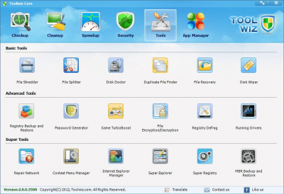 Capture d'écran de l'application Toolwiz Care - #5