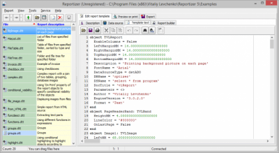 Capture d'écran de l'application Reportizer - #3