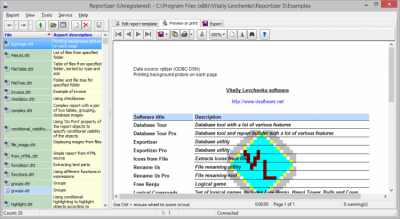 Capture d'écran de l'application Reportizer - #5