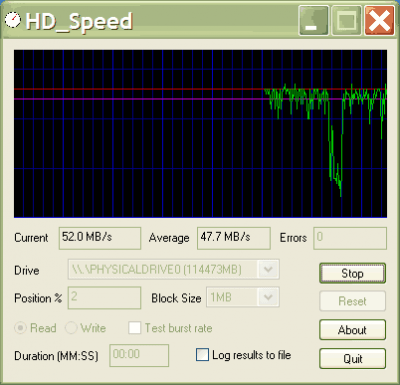 Capture d'écran de l'application HD_Speed - #1