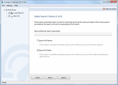 Capture d'écran de l'application Auslogics Duplicate File Finder - #3
