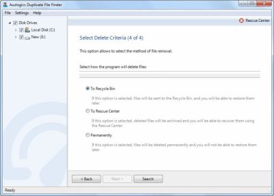 Capture d'écran de l'application Auslogics Duplicate File Finder - #4