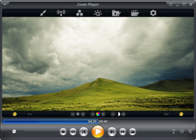 Capture d'écran de l'application Zoom Player Free - #1