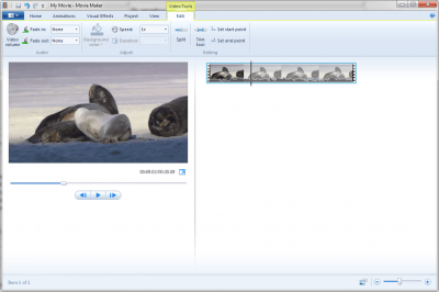 Capture d'écran de l'application Windows Movie Maker 2012 - #2