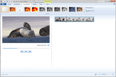 Capture d'écran de l'application Windows Movie Maker 2012 - #3