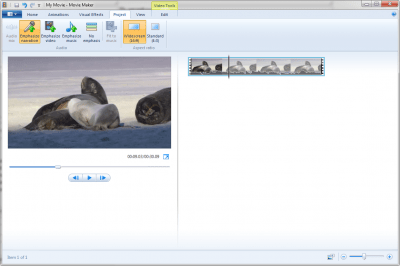 Capture d'écran de l'application Windows Movie Maker 2012 - #4