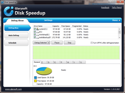 Capture d'écran de l'application Disk SpeedUp - #1