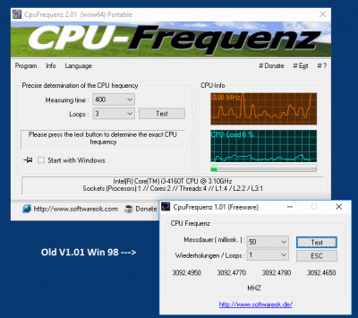 Capture d'écran de l'application CpuFrequenz - #1