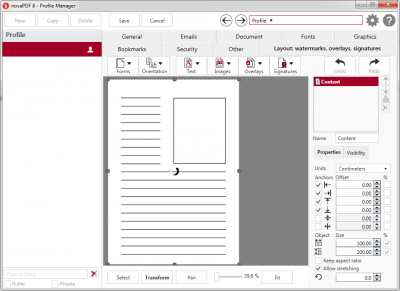 Capture d'écran de l'application novaPDF Pro - #3