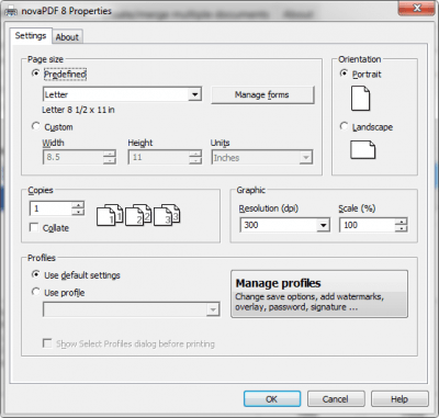 Capture d'écran de l'application novaPDF Pro - #4