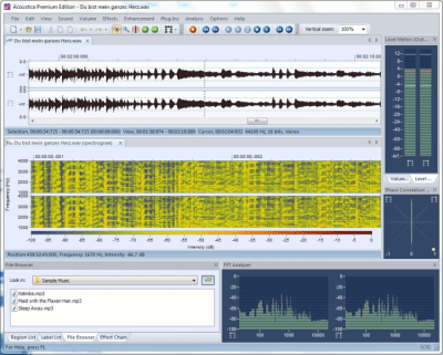 Capture d'écran de l'application Acoustica - #1