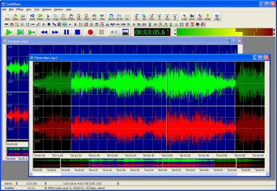 Capture d'écran de l'application GoldWave - #1