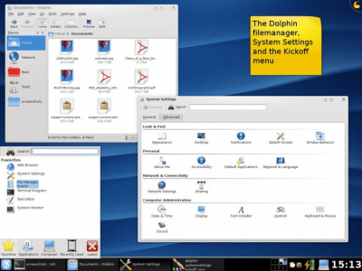 Capture d'écran de l'application KDE - #2