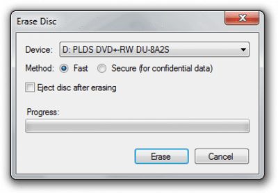 Capture d'écran de l'application CDBurnerXP - #4