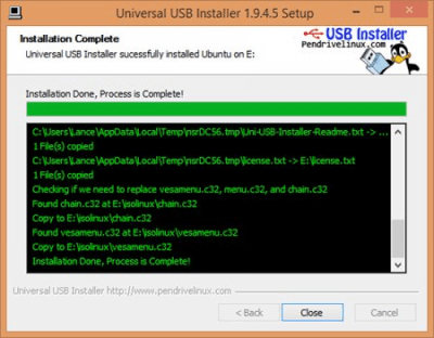 Capture d'écran de l'application Universal USB Installer - #2
