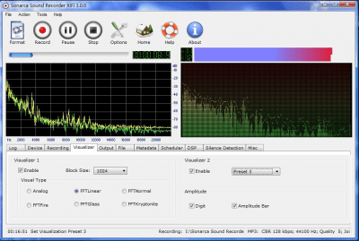 Capture d'écran de l'application Sonarca Sound Recorder XiFi - #1