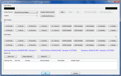 Capture d'écran de l'application MP3 Cutter Joiner - #3
