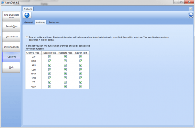 Capture d'écran de l'application LookDisk - #1