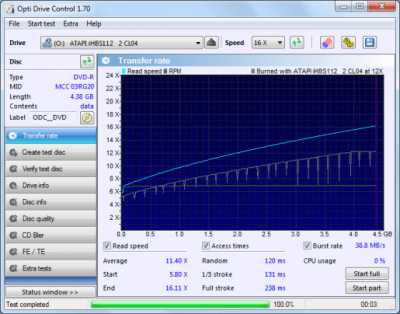 Capture d'écran de l'application Opti Drive Control - #1