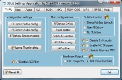 Capture d'écran de l'application Windows Vista Codec Package - #1