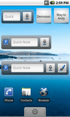 Capture d'écran de l'application Note Everything - #2