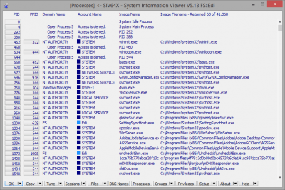 Capture d'écran de l'application System Information Viewer - #2