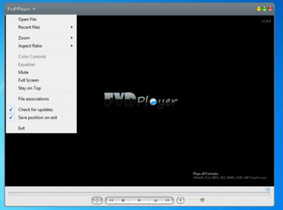 Capture d'écran de l'application FVD Player - #2