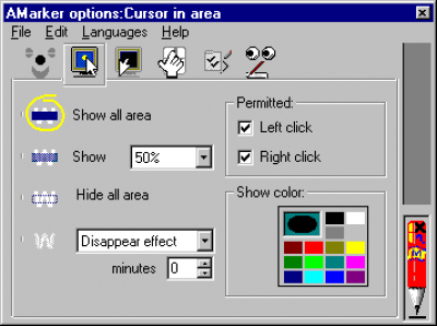 Capture d'écran de l'application AMarker - #3