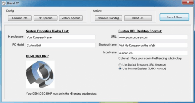 Capture d'écran de l'application BrandOS - #2