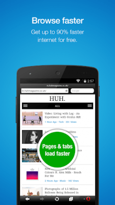 Capture d'écran de l'application Opera Mini 7.6.4 - #8