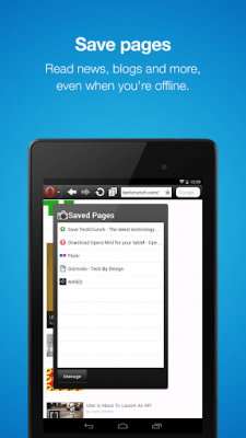 Capture d'écran de l'application Opera Mini 7.6.4 - #10