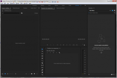 Capture d'écran de l'application Première Pro - #3