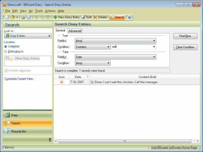 Capture d'écran de l'application Diary Pro - #3