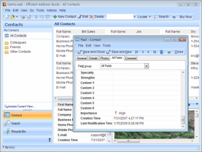 Capture d'écran de l'application Address Book - #4
