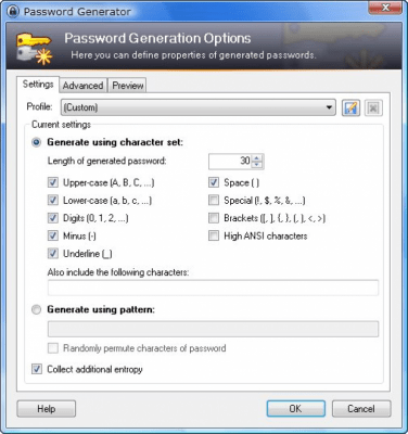 Capture d'écran de l'application KeePass Professional Edition - #4
