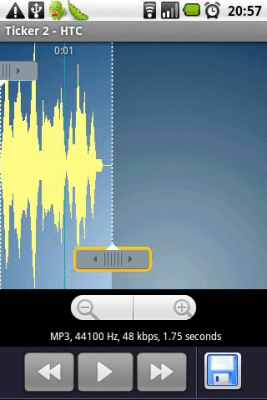 Capture d'écran de l'application Mp3 RingTone Free - #1