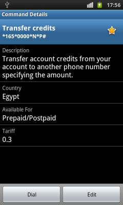 Capture d'écran de l'application USSD Dialer - #5