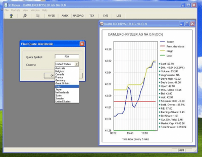 Capture d'écran de l'application VITicker - #4
