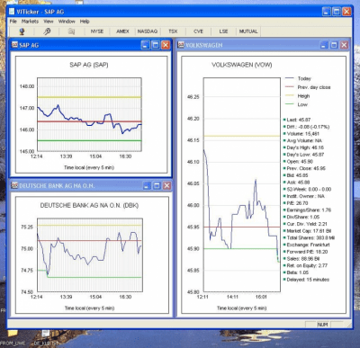 Capture d'écran de l'application VITicker - #5