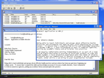 Capture d'écran de l'application VIMail - #3