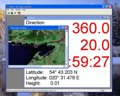 Capture d'écran de l'application VIGps - #3