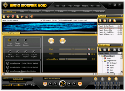 Capture d'écran de l'application AV Music Morpher Gold - #1