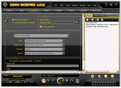 Capture d'écran de l'application AV Music Morpher Gold - #2