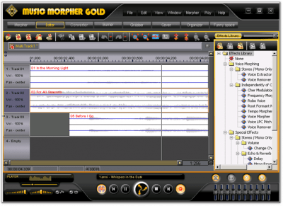 Capture d'écran de l'application AV Music Morpher Gold - #4