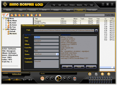 Capture d'écran de l'application AV Music Morpher Gold - #9