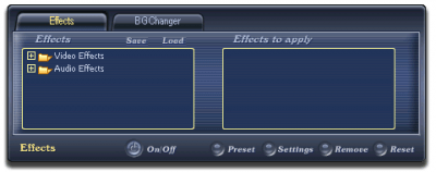Capture d'écran de l'application AV Webcam Morpher - #3