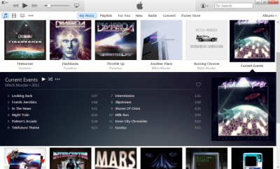 Capture d'écran de l'application iTunes - #4