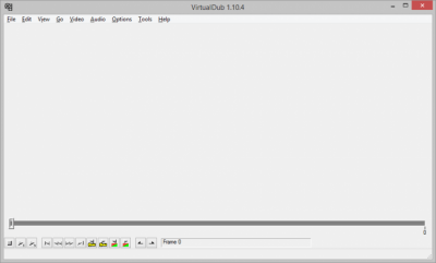 Capture d'écran de l'application VirtualDub - #1