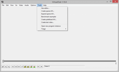 Capture d'écran de l'application VirtualDub - #4