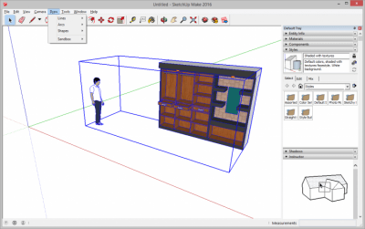 Capture d'écran de l'application SketchUp Make - #4